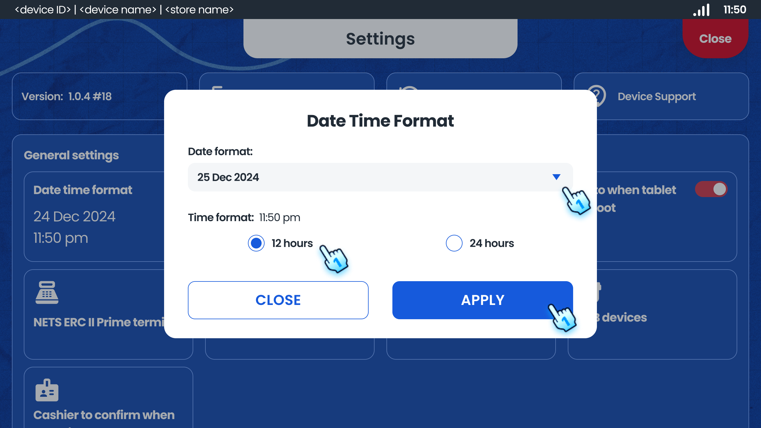 Adjust the date and time format as needed.