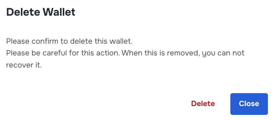 Dialog Example for other actions